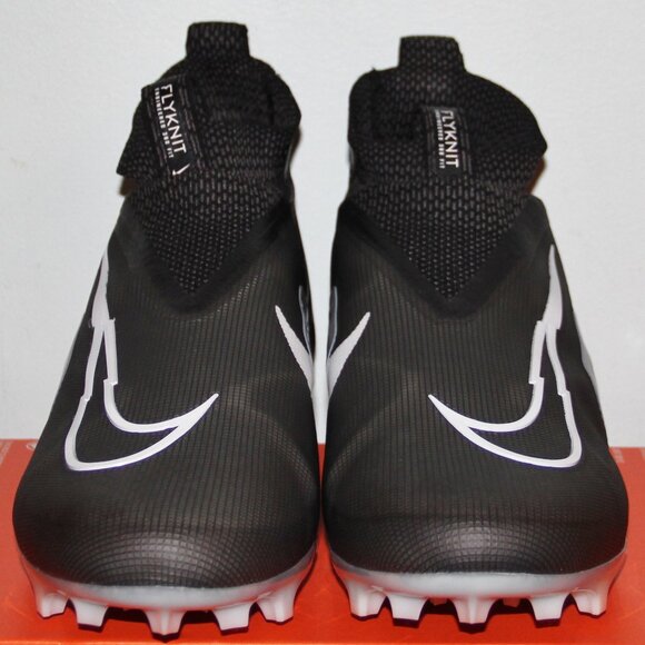 Nike Alpha Menace Elite 3 Football Cleats Mens 14 Black Grey White - Picture 4 of 6